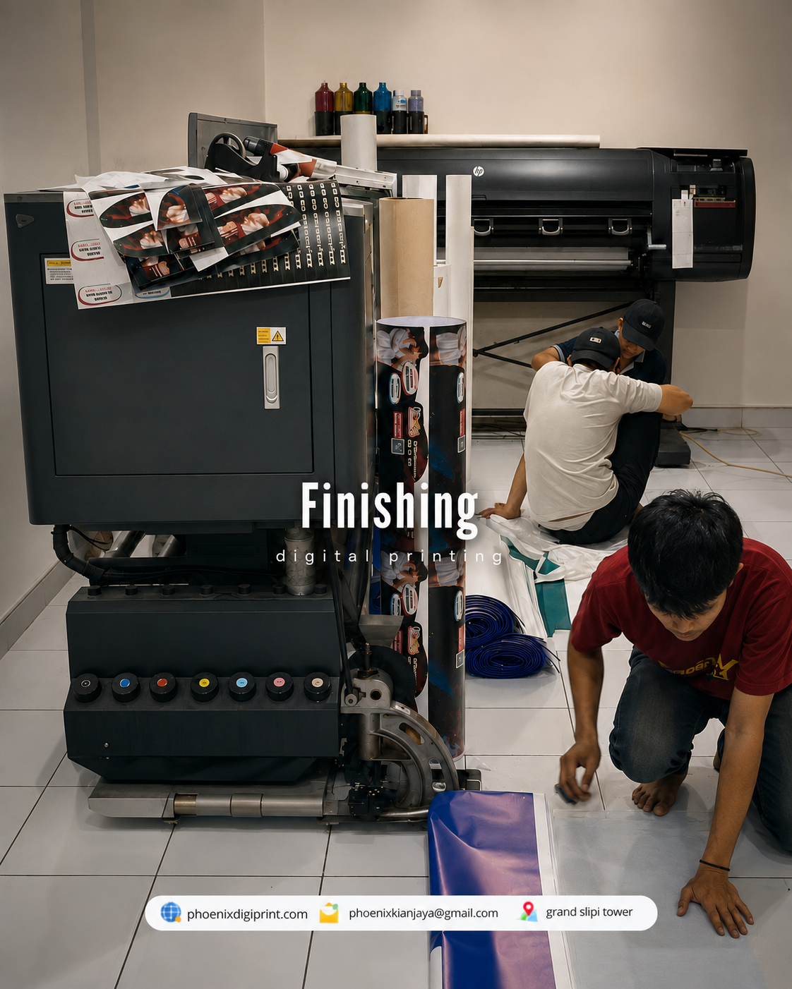 Proses produksi Phoenix Kian Jaya