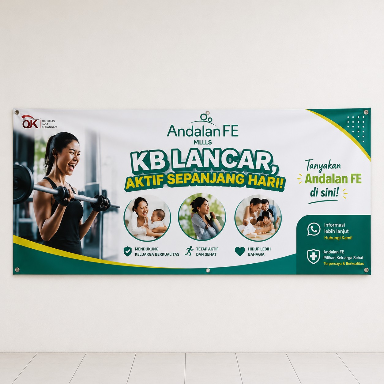 Spanduk / Backdrop / T Banner Phoenix Kian Jaya